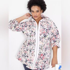 LIVI Chinch-Waist Woven Jacket Plus SZ 22/24